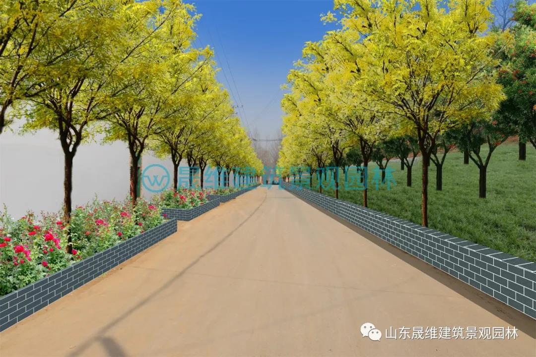 濟寧道路綠化設計